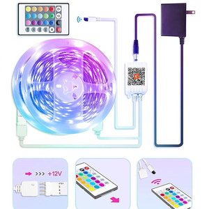 WiFiストリップライトAlexaGoogleホームサポートスマートRGB5m 10m 20mLEDストリップリモートアプリコントロール音楽同期12VLEDストリップライト - Product Image 6