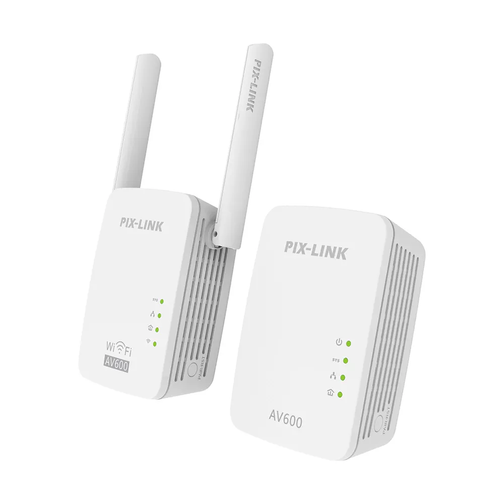 Pix-link Nova Mw6 Router Wi Fi nirkabel, Adaptor jaringan edisi Booster, jaring Adaptor daya Wifi Ethernet putih