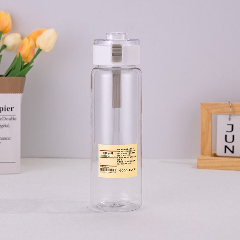 Vaso de plástico blanco grande 800ml