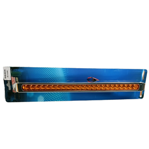 19LEDs Signal Trailer Brake Strobe Bar Tow Truck <strong>12V</strong> Amber <strong>Red</strong> Flashing <strong>Led</strong> Rear Stop Tail Light Bar - Product Image 3