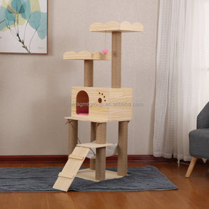 GMTPET Pet Factory Custom <strong>Big</strong> <strong>Cat</strong> Tree Furniture Best <strong>Cat</strong> Trees Carpet Scratching Post House Kitty Condos for Large <strong>Big</strong> <strong>Cats</strong> - Product Image 3