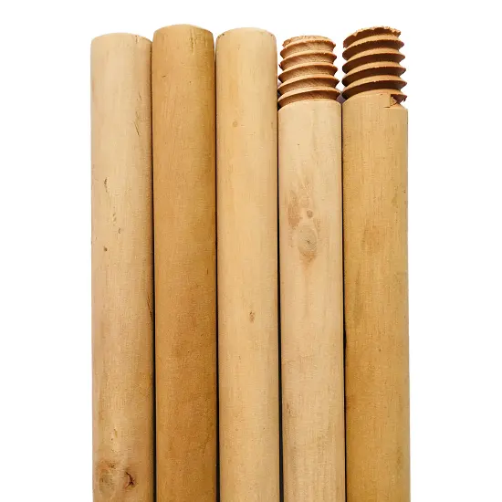 Manche de balai en bois naturel manche de balai en bois vendu sur le marché marocain