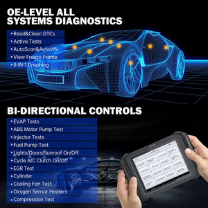 Strumento diagnostico automobilistico D9 ECU codifica mappa mappa chiave di programmazione strumento bidirezionale - Product Image 4