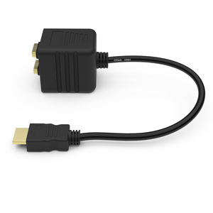 OEM 1x2 <strong>HDMI</strong> <strong>Splitter</strong> Cable <strong>1</strong> <strong>Input</strong> 2 <strong>Output</strong> <strong>HDMI</strong> <strong>Splitter</strong> Male to 2 Female <strong>1</strong> in 2 Out Audio Video Cable Cord 27cm - Product Image 3
