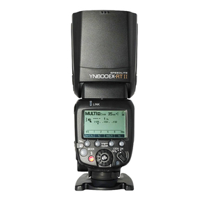 永诺相机闪光灯YN600EX-RT II 2.4G无线HSS 1/8000s主TTL闪光灯佳能600EX-RT带YN-E3-RT II - Product Image 1