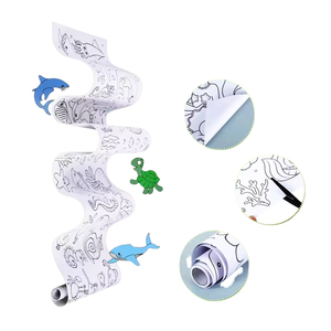 Mum boya ve karikatür etiket seti ile DIY çizim kitabı - Product Image 3