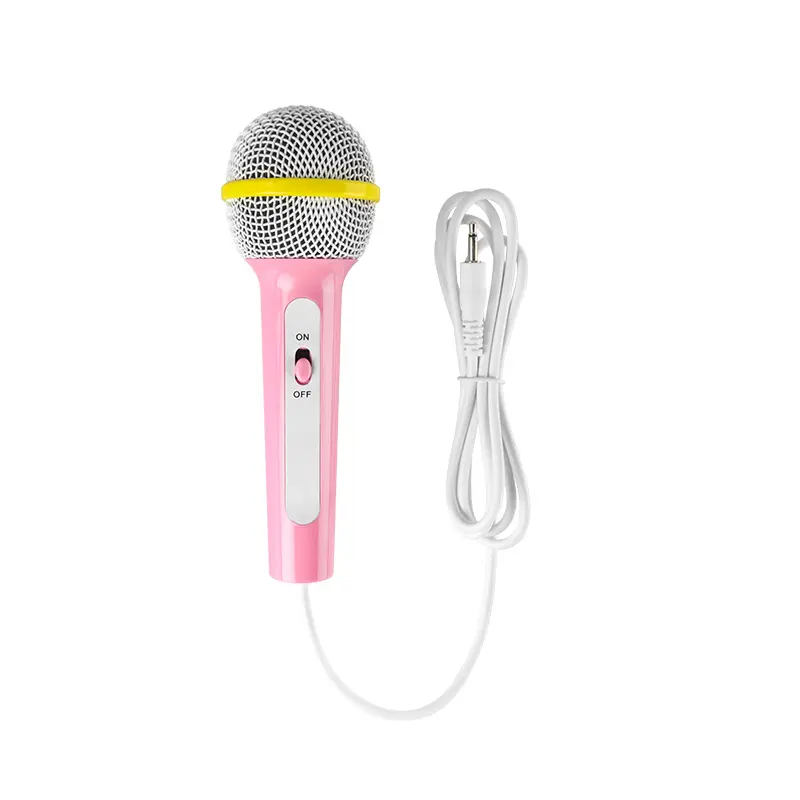 Microfono cablato i bambini giocano microfono karaoke microfono mic per pianoforte