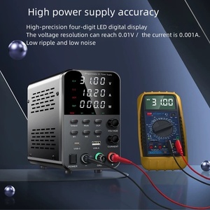 Fuente de alimentación de laboratorio de CC USB de 4 dígitos ajustable 30V 10A 60V 5A 120V 3A fuente de Banco de conmutación de regulador de voltaje regulado preciso - Product Image 4