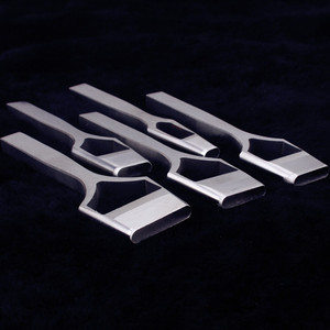 Leather <strong>Hole</strong> Punch Oval Clutch Stitching Eyelet Cutter <strong>Oblong</strong> Belt Watch Strap Handbag Purse Punching Tool Arch Punch Set - Product Image 2