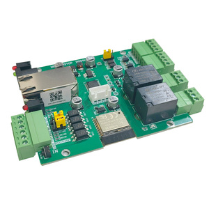 イーサネット2CH Wiegand入力2リレーコントローラーボードIOモジュールPLC産業制御用プッシュボトンとドライコンタクト入力 - Product Image 2