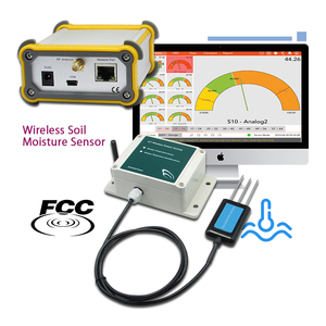 Radio Wave Inalámbrico ZigBee medidor de humedad del suelo para invernadero medidor de humedad del suelo registrador de datos Sensor de señal analógica - Product Image 1