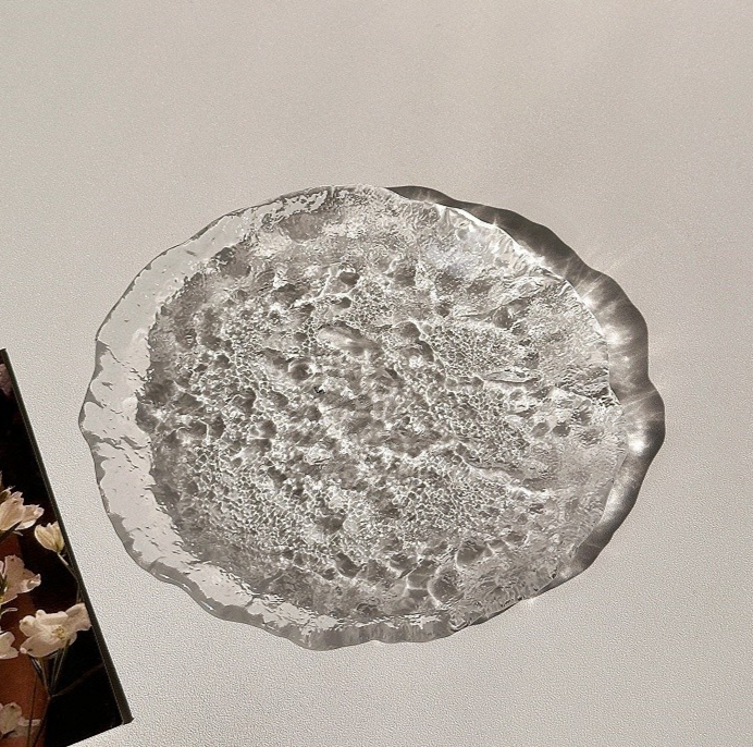 Disque Cœur de Glace Transparent - Petit