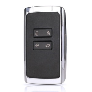 4 Buttons Smart Car <strong>Key</strong> Shell Remote Fob <strong>Key</strong> with Chip 433Mhz for Renault Megane 4 Espace 5 Talisman Kadjar Auto Parts - Product Image 1