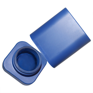 Premium Cheap Price <strong>3g</strong> 3ml 5g 5ml Child Resistant Small square Extract Package Wax Oil Glass Concentrate Jar with High <strong>Cover</strong> - Product Image 6