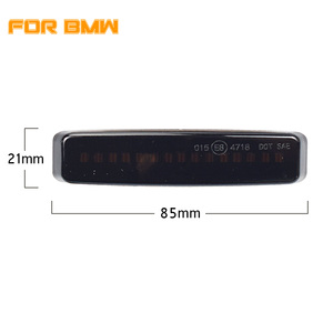BMW 5 serisi için E39 M5 LED dinamik tekrarlayıcı sıralı lamba flaşör flaşör yan Marker dönüş sinyal ışığı - Product Image 3
