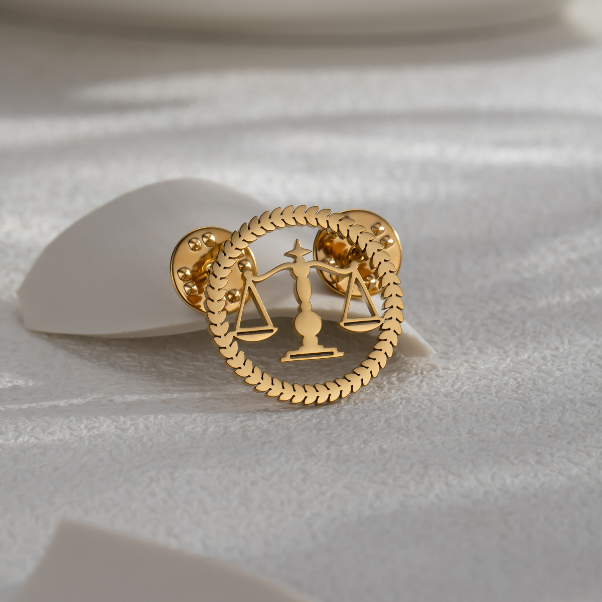 boutons de manchette en or
