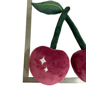 New Design Cartoon Fruit <strong>Cherry</strong> Plush Toy Customized Character Animal Fruit <strong>Cherry</strong> Plush Toy - Product Image 4