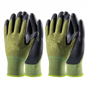 CE מוסמך גן כפפת אישית עמיד nitrile & לטקס רגישות במבוק עבודה כפפה לגינון, Clamming, שיקום עבודה