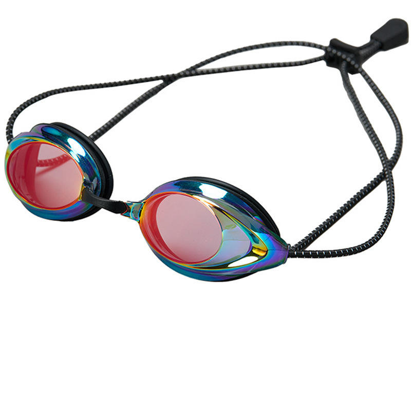 Colorful black plated red-boxed