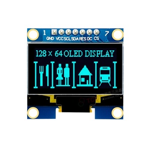 1,3 Zoll 128x64 oled Modul 7-poliges monochromes LCD-Display für arduin0 Diy Kit