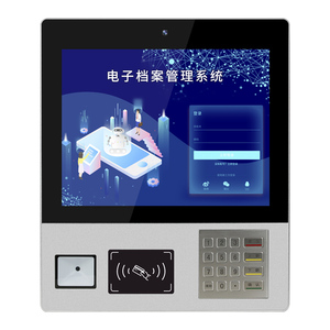 Cámara/teclado/NFC/RFID/QR/lector de tarjetas capacitivo personalizado todo en una pantalla táctil panel Industrial PC con WiFi RS232 - Product Image 2