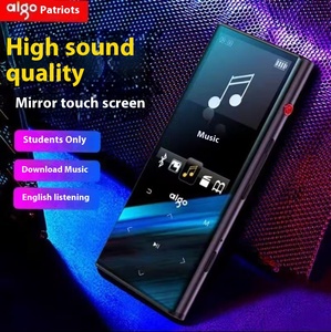 MP3 cảm ứng nút Máy nghe nhạc Bluetooth âm thanh cao chất lượng âm thanh Walkman nhiều chức năng phương tiện truyền thông loa HIFI di động với đài phát thanh - Product Image 2
