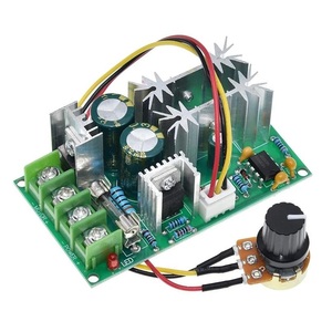 Regulador de velocidad del Motor de CC, módulo de accionamiento de alta potencia, controlador de velocidad del Motor PWM, 20A, regulador de corriente, 12V, 24V, 36V, 48V - Product Image 1