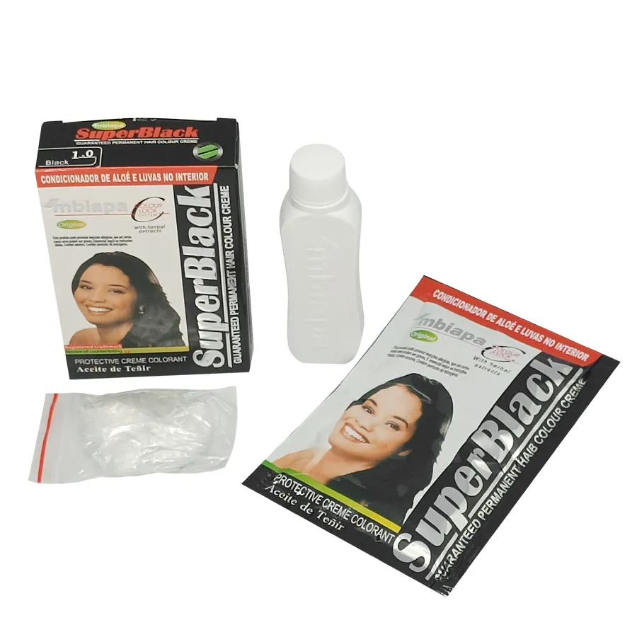 Chenxin 30ml permanente natürliche schwarze Haarfarbe Creme zum Verkauf