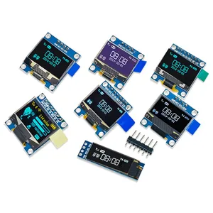 0.96 pollici IIC SPI seriale 7/4pin bianco/blu/giallo blu/giallo modulo di visualizzazione OLED SSD1306 12864 scheda schermo LCD per Arduino - Product Image 1