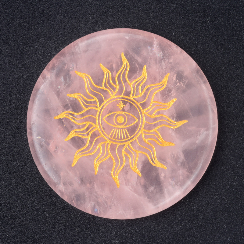 Rose quartz sun style