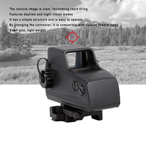 QCNV, vista holográfica amigable con el presupuesto, herramienta de retícula nítida, caza de entrenamiento cero, venta al por mayor, vista holográfica compatible con NV - Product Image 5