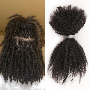 Sản Xuất Các Nhà Cung Cấp Chất Lượng Cao Sdd Con Người Bện Tóc Afro Kinky Số Lượng Lớn Tóc Con Người Micro <span class=keywords><strong>Twist</strong></span> Tóc Con Người Cho Bện - Product Image 1