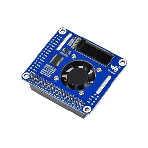 Roarkit Raspberry Pi 4 PWM-gesteuerter Lüfter HAT-Geschwindigkeit über I2C-Bus PCA9685 Treiber temperatur überwachung - Product Image 3