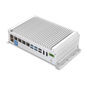 PC POE sin ventilador Intel I5 6200U 2,3G CPU Computadora industrial integrada 5 * LAN 4 * POE - Product Image 1