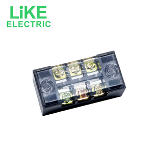 LiKE Electric TB-1506 Bloque de terminales 6 posiciones 15A Bloque de terminales Conector de bloque de terminales fijo - Product Image 2
