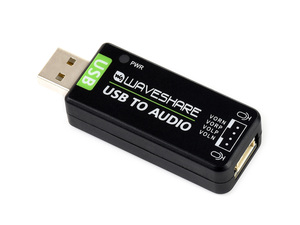 Waveshare scheda Audio USB modulo Audio Driver convertitore Audio esterno gratuito per Raspberry Pi Jetson Nano - Product Image 2