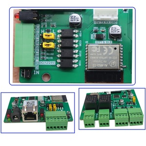 Entrada BLE de red TCP/IP a salida de datos Wiegand de 2 canales con placa controladora de 2 relés a la venta para sistema de control de acceso
