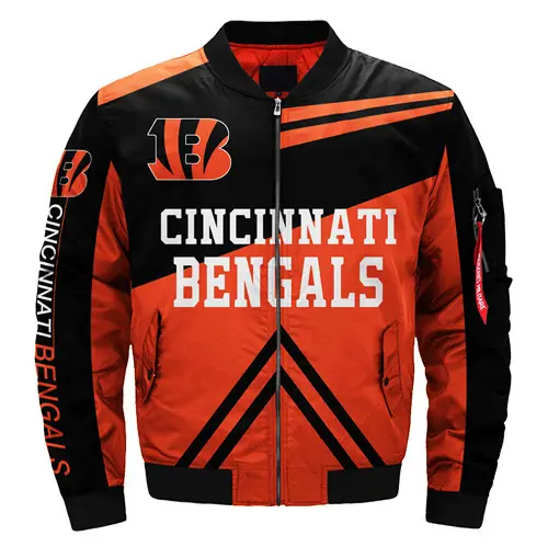 Veste imprimée en 3D Flight Man Winter Wearing Offre Spéciale American Football All 32 Team Jacket