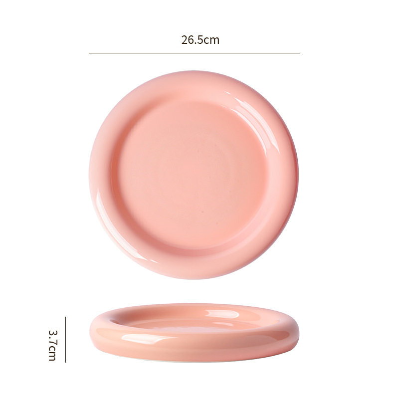 rose-10 pouces