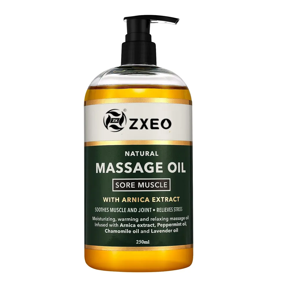 Dầu massage cho cơ bắp đau-Làm dịu khớp & cơ bắp với arnica, dầu hoa oải hương, dầu bạc hà và chiết xuất hoa cúc