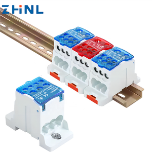 ODM 80/125/160/250/400/500A cajas accesorios tipo latón conector de tornillo UKK bloque de terminales de distribución de energía - Product Image 4
