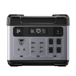 Portable 2200W Power Station 2048WH Emergency Start Pure Sine Wave Wireless Charging Flashlight UK/<strong>AU</strong>/JP Plug <strong>Remote</strong> Control - Product Image 3