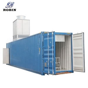 Máquina automática de fabricación de bloques de hielo, contenedor de 10 toneladas