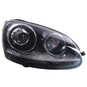 K-SEEK araba aksesuarları oto aydınlatma sistemleri halojen Xenon VW Golf5 MK5 GTI için Led far takımı far - Product Image 6
