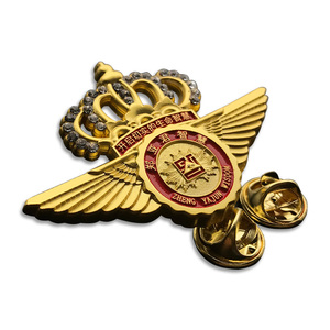 Huy Hiệu Nhà Máy Sản Xuất Bán Hàng Trực Tiếp Kim Loại Oem Tùy Chỉnh Vàng Lưu Niệm Phù Hiệu - Product Image 2