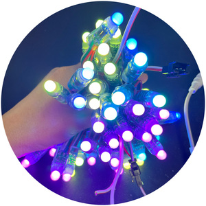 DC5V DC24Vフルカラー弾丸マジックRGBプログラミング屋外クリスマス12mm WS2811 LEDピクセルIP68デジタルRGB LEDピクセルライト - Product Image 5