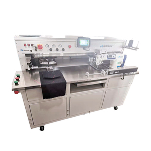 Rosew GC9000B-AT-2 aspirazione pneumatica automatica piena dell'ago singolo Irong & premendo la tasca che attacca macchina, - Product Image 2