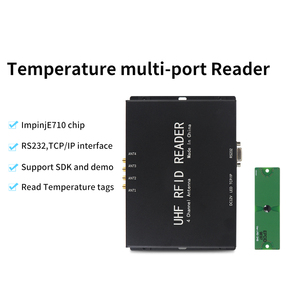 <strong>RFID</strong> UHF Temperature <strong>Reader</strong> Long Range Fixed Multi-Port Access Control <strong>Reader</strong> Read Passive Temperature PCB <strong>Tags</strong> UHF <strong>RFID</strong> <strong>Reader</strong> - Product Image 6