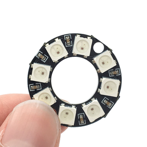 RGB anello LED 8 bit LED WS2812 5050 RGB lampada ad anello con driver integrati per arduino Kit Diy Ws2812 - Product Image 3