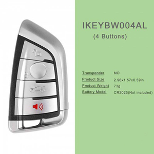 Autel Ikeybw004al 4 ปุ่มสมาร์ท Universal Key สําหรับรถยนต์ Bmw รีโมทคอนโทรลกุญแจรถอัตโนมัติ - Product Image 5